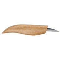 Cutit cu lama dreapta pentru sculptura in lemn BeaverCraft C15, 155 mm - 1