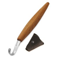 Cutit de cioplit linguri pentru taieturi adanci in lemn BeaverCraft SK5S, 250 mm - 1