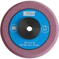 Disc de rezerva pentru masina electrica pentru ascutire disc fierastrau GSS 700 P Gude 94221, O125x32 mm - 1