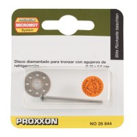 Disc diamantat cu gauri pentru racire, taiere ceramica, fibra de sticla, plastic Proxxon 28844, O20 mm - 1