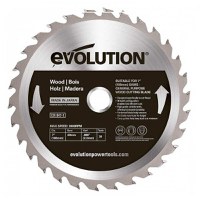 Disc pentru fierastrau circular, taiere lemn Evolution GW180TCT-30, O180x20 mm, 30 dinti - 1