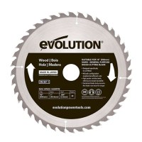 Disc pentru fierastrau circular, taiere lemn Evolution GW255TCT-40, O255x25.4 mm, 40 dinti - 1