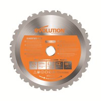 Disc pentru fierastrau circular, taiere multifunctionala Evolution RAGEBLADE185MULTI-9883, O185 x 20 mm, 20 dinti - 1