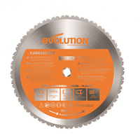 Disc pentru fierastrau circular, taiere multifunctionala Evolution RAGEBLADE355MULTI-1268, O355 x 25.4 mm, 36 dinti - 1