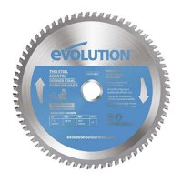 Disc pentru fierastrau circular, taiere otel subtire Evolution T185TCT-68MS, O185 x 20 mm, 68 dinti - 1