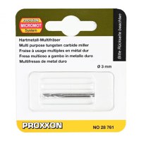 Freza din carbura de tungsten Micromot Proxxon 28761, O3 mm - 1