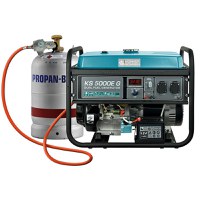 Generator pe gaz benzina Konner Sohnen KS 5000E G - 1