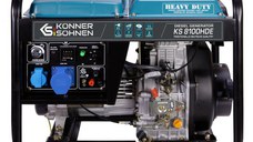 Generatore diesel Konner Sohnen KS 8100HDE (EURO V)