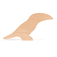 Lemn din tei pentru modelat Tucan BeaverCraft Bird Toucan, 190 mm - 1