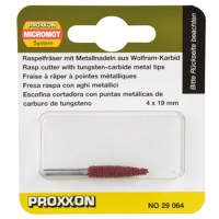 Raspel din carbura de tungsten in forma de ac Micromot Proxxon 29064, 19xO4 mm - 1