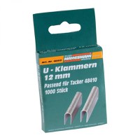 Rezerve capse in forma de U Mannesmann 48412, 12 mm, 1000 bucati - 1