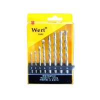 Set burghie pentru beton Wert 3502, O3-10 mm, 8 piese - 1