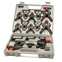 Set cleme si menghine pentru tamplarie Mannesmann 90317, 16 piese - 1