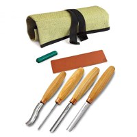 Set dalti in forma de U pentru sculptura in lemn Beavercraft SC01, 6 piese - 1