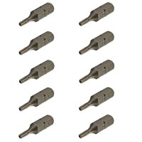 Set de biti torx JETECH T15, 25 mm, 10 buc - 1