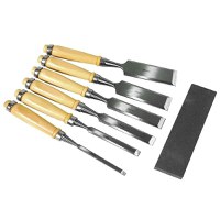 Set de dalti pentru lemn Toolland 1340, 7 piese - 1