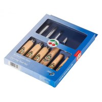 Set de dalti profesionale pentru lemn Kirschen 3406000, 6 piese - 1