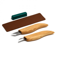 Set de sculptura in lemn BeaverCraft S04, 4 piese - 1