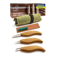 Set de sculptura in lemn BeaverCraft S15, 5 piese - 1