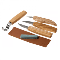 Set de sculptura in lemn BeaverCraft S48, 6 piese - 1