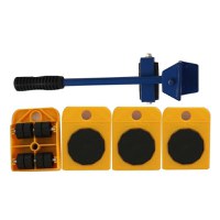 Set de suporti pentru transportat si ridicat mobila Toolland QT108, 150 Kg - 1