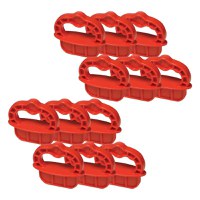 Set distantiere pentru nivelare podele Kreg DECKSPACER-RED, 6 mm, 12 bucati - 1