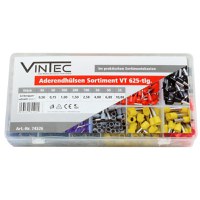 Set papuci cabluri Vintec 74526, 625 piese - 1