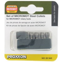 Set pensete din otel Micromot Proxxon 28940, O1-O3.2 mm, 7 piese - 1