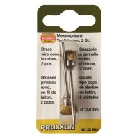 Set perii din bronz, slefuire metal Proxxon 28963, O13 mm, 2 bucati - 1