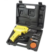 Set pistol de lipit si accesorii Mannesmann 49110, 100 W, 6 piese - 1