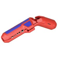 Taietor de teava ondulata si dezizolator ErgoStrip Knipex 16 95 01 SB, O13-32 mm - 1