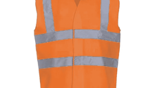 Vesta reflectorizanta ProHand HI-VIS4-O-L, portocalie, L