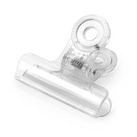 Clips bulldog transparent 37mm - 1