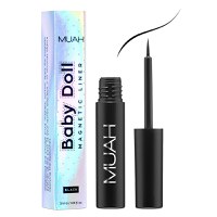 Eyeliner adeziv pentru gene magnetice MUAH Baby Doll - Black - 1