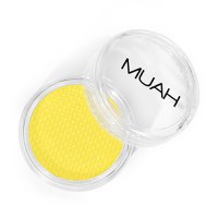 Fard colorat pe baza de apa MUAH Hype - Electric Yellow - 1