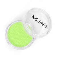 Fard colorat pe baza de apa MUAH Hype - Neon Green - 1