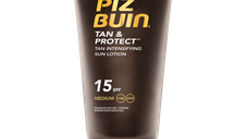 Lotiune pentru bronzare accelerata SPF 15 Tan & Protect Piz Buin