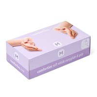 Manusi soft nitril nepudrate Glam M 100 buc - 1