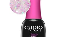 Oja semipermanenta Cupio To Go! Glitter Splash - Lavander Confetti 15 ml