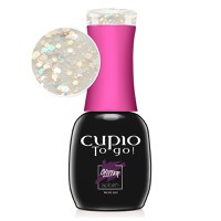 Oja semipermanenta Cupio To Go! Glitter Splash - Like Sugar 15 ml - 1