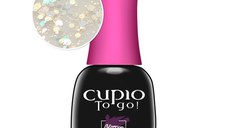 Oja semipermanenta Cupio To Go! Glitter Splash - Like Sugar 15 ml