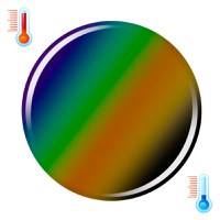 Pigment lichid termocromatic Cupio Alien 2ml - 1