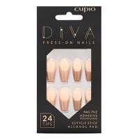 Set unghii false Cupio Diva - Nude French - 1