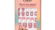 Set unghii false pentru copii Cupio Kids - Pink Cupcake