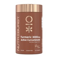 Vitamine jeleuri Premium Turmeric 3000mg NUTRIBURST 60buc - 1