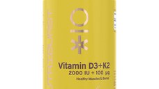 Vitamine jeleuri Premium Vitamin D3 & K2 NUTRIBURST 60buc