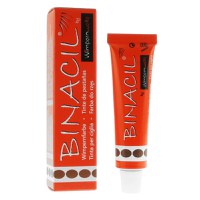 Vopsea pentru sprancene si gene Binacil - Maro 15ml - 1