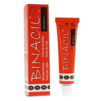 Vopsea pentru sprancene si gene Binacil - Maro Natural 15ml - 1