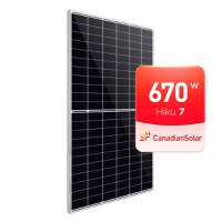 Panou fotovoltaic Canadian Solar 670W - CS7N-670MS HiKu7 Mono PERC - 1