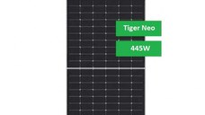 Panou fotovoltaic Jinko Tiger Neo 445W Rama neagra - JKM445N-54HL4R-V N-Type